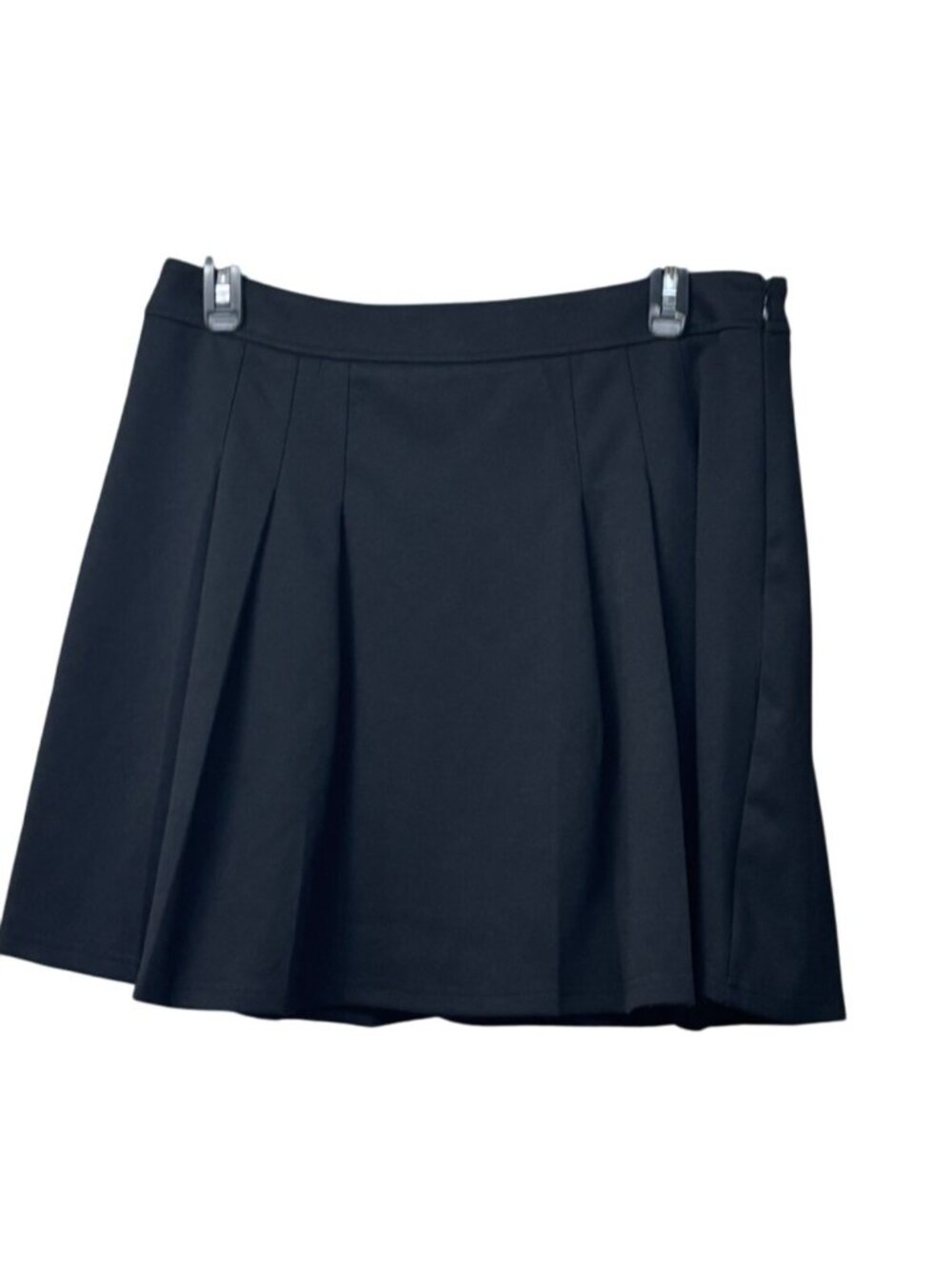 Oakie & Lola  Women’s Pleated A-Line Skater Skirt, black,